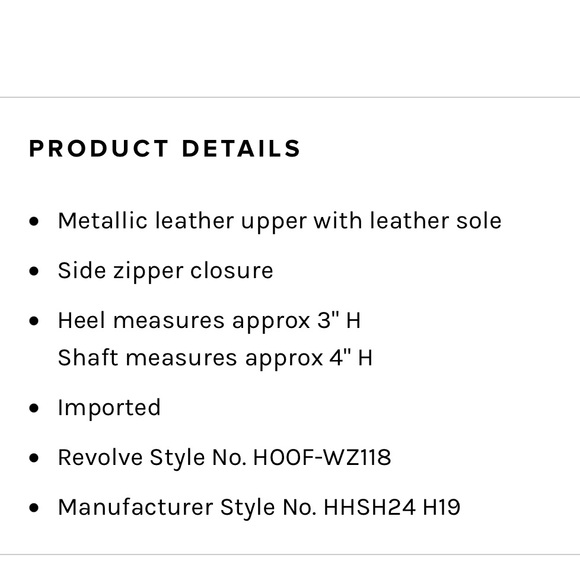 House of Harlow 1960 x REVOLVE Jack Bootie in Silver | 6.5 NEW - Picture 6 of 7